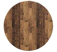 ""Les Soldes""Plateau de table - résistant à la chaleur et anti-choc - Ø 50 x 1,5 cm Rond Bois d'ingénierie 12114