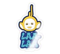 Les Télétubbies Laa-Laa En Design Pailleté Autocollant Sticker
