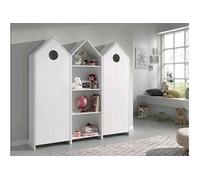 Vipack Pack Casami – 2 armoires + étagère enfant Blanc