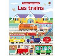 Les trains - Autocollants Usborne Sam Taplin (Auteur), Annalisa Sanmartino (Illustration), Giulia Torelli (Illustration), Matt Durber (Conception couverture ou illustration), Véronique Duran (Traducti