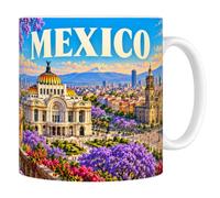 Les trésors d'érable Mug Mexico - La Ville des Palais - Céramique 330 ml