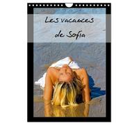 Les vacances de Sofia (Calendrier mural 2027 DIN A4 horizontal), CALVENDO calendrier mensuel: Photos érotiques de vacances d'une jeune femme blonde, nue, se prélassant sur une plage.