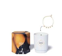 Les Vacances Italiennes Bougie Citron avec Bijou - Bracelet Or - 250g