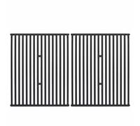 Leship Lot de 2 grilles de barbecue de 38,1 cm de rechange pour Broil King 9453-54, 9453-57, 9453-64, 9865-54, 9453-67, Broil-Mate, Sterling et autres grilles à gaz, grilles de cuisson en fonte