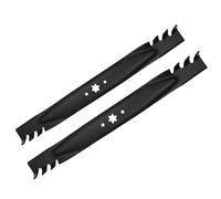 LESIONGO Lot de 2 lames compatibles avec MTD/Cub Cadet/Troy-Bilt/Craftsman 942-04244A, 942-04290, 742-04290, 742-04244, coupe XT1 et XT2 Enduro Series LT46KH, LT46, LT46EFI