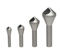 LESOLEIL Fraise à Chanfreiner Ébavurage Foret Conique pour Bois Aluminium Plastique 4 pcs