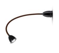 less `n` more Athene BDL2-P-KS Strahler/Spotleuchte, flexible avec housse brune
