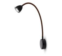 less `n` more Athene BWL2-P-KS Strahler/Spotleuchte, flexible avec housse brune