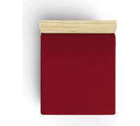 L'Essentiel Linge de Maison, Maroon, Ranforce Single Small Drap-housse (FR), Marron, 100 % COTON, 90 x 190+30 cm