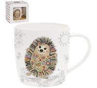 Lesser & Pavey Hattie Mug hérisson | Tasses à café en céramique pour la maison ou le travail | Tasses au design haut de gamme pour toutes les occasions | Conçu par Bug Art Lovely Mugs pour le thé, le
