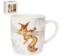 Lesser & Pavey Tasse à café en céramique pour la maison ou le travail Motif écureuil