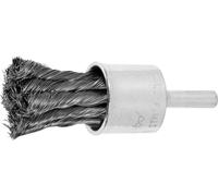 Lessmann Brosse à poils torsadés Fil d'acier, ⌀ de la brosse x épaisseur des poils : 22 x 0,25 mm