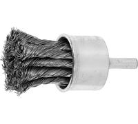 Lessmann Brosse à poils torsadés Fil d'acier, ⌀ de la brosse x épaisseur des poils : 28 x 0,50 mm