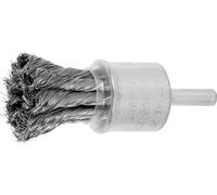 Lessmann Brosse à poils tressés Fil INOX, ⌀ de la brosse x épaisseur des poils : 22 x 0,25 mm