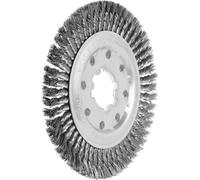 Lessmann Brosse ronde à une rangée, torsadée Fil d'acier 0,50 mm, ⌀ de brosse x largeur de garniture : 250 x 15 mm