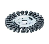 Lessmann Lessmann Brosse circulaire Fil d’acier 0,50 mm,⌀ brosse x⌀ alésage / Filetage: 115X22 mm Quantité:1