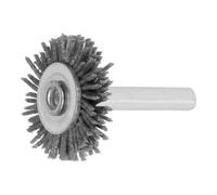 Lessmann Lessmann Brosse circulaire sur tige micro-abrasive, SiC grain 120,⌀ brossexlargeur brosse: 30X6 mm Quantité:1