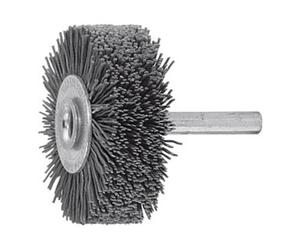 Lessmann Lessmann Brosse circulaire sur tige micro-abrasive, SiC grain 320,⌀ brossexlargeur brosse: 50X10 mm Quantité:1