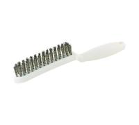 Lessmann LESSMANN Brosse métallique L.285mm fil acier inox ondulé 0,35mm 3 rangs Quantité:1