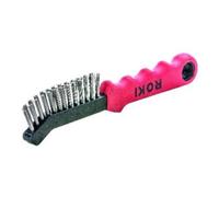 Lessmann LESSMANN ROKI Brosse métallique L.225mm 0,35mm acier 2 rangs Quantité:1