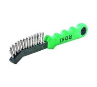 Lessmann LESSMANN ROKI Brosse métallique L.225mm 0,35mm inox 2 rangs Quantité:1