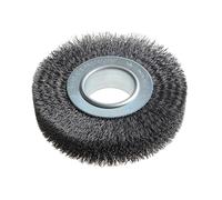 Lessmann Roue Brosse D125mm X W29-31 X 40 Trou Set 2 Câble en Acier 0.30