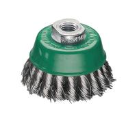 Lessmann Zopf-Topfbürste (Ø 65 mm, 18 Zöpfe, Besatzmaterial Ø 0,35 mm, M14)