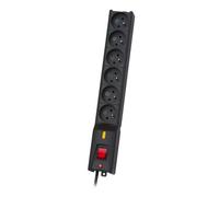 Lestar Lx 610 G-a Surge Protector 1.5m Black 6 Ac Outlet(s) 230 V