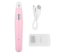 LetCart Gomme électrique rechargeable pour téléphone portable avec station de charge USB et 16 mines de rechange pour crayons à papier, dessin, apprentissage, bureau (rose)