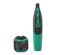 LetCart Testeur de Tension, MASTECH MS5902 Testeur de Prises de Courant 220V EU Plug, ABS Électrique Testeur Prise de Terre Disjoncteur Automatique Détecteur de Prise Fusible Finder