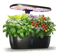 LETPOT Kit de système de Culture hydroponique Classique à 12 dosettes, Jardin d'herbes aromatiques d'intérieur à Del à Spectre Complet de 24 W, Double Modes légumes/Fruits et 2 Niveaux de luminosité