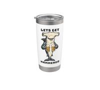 Lets Get Hammerhead Shark Pun de bière Gobelet isotherme en acier inoxydable double paroi