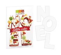 Letter cake Noël Scrapcooking