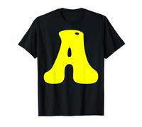 Lettre A drôle Assortie Halloween Costume Lettre A Groovy T-Shirt