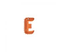 Lettre bois - E orange