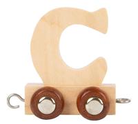 Lettre C Train en bois couleur Naturelle Small foot by Legler® -