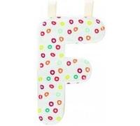 Lettre de l'alphabet décorative f - lilliputiens Multicolore G