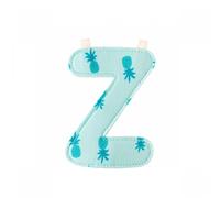 Lettre en tissu à suspendre Z (9,5 cm)