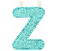 Lettre en tissu à suspendre Z (9,5 cm)