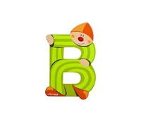 Lettre Décorative Clown En Bois : B