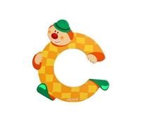 Lettre Décorative Clown En Bois : C