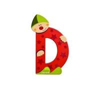 Lettre Décorative Clown En Bois : D