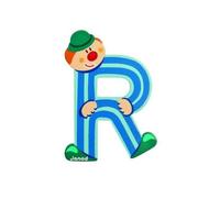 Lettre Décorative Clown En Bois : R