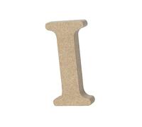 Lettre Décorative en Bois I pour Mur, Chambre D'garçon et Filles | Mdf, Décoration Murale Maison et Fête de Mariage, Lettres Artisanales pour Apprentissage