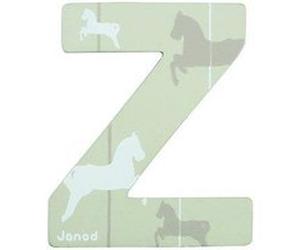 Lettre décorative en bois : z janod G