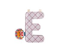 Lettre en tissu à suspendre E Jack (9,5 cm)