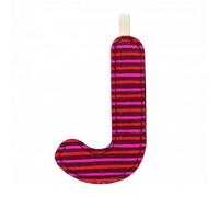 Lettre en tissu à suspendre J (9,5 cm)