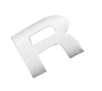 Lettre d'emblèmes et d'insignes de voiture 3D,autocollant de lettres d'emblème de voiture | Autocollants automobiles anti-poussière | Autocollants de robustes, autocollants Alphabet, résistant