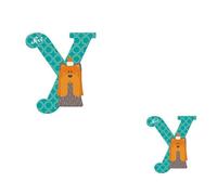 Lettre en bois Animaux Y comme 'Yorkshire' 8 cm Sevi 1831 - Jouets