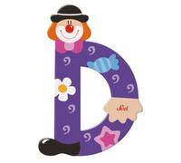 Lettre en Bois Clown D Sevi 1831 - Jouets en Bois décoration